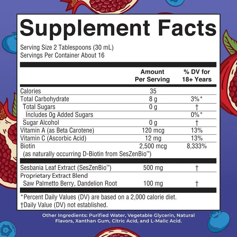 Hair Growth Max Supplement