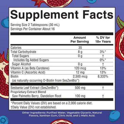 Hair Growth Max Supplement